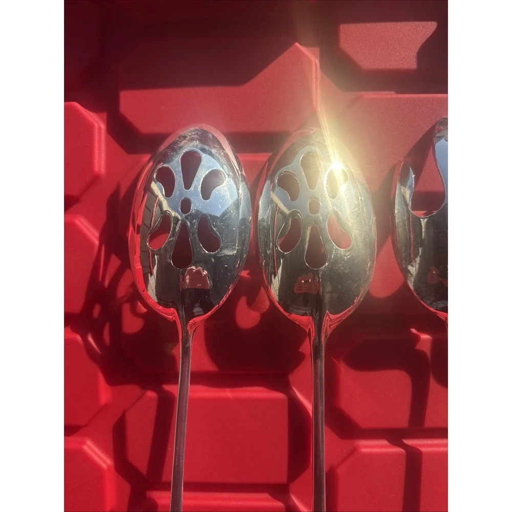 Lot of 5 Godinger Silver Art Co Silver Plated Serving Set 13